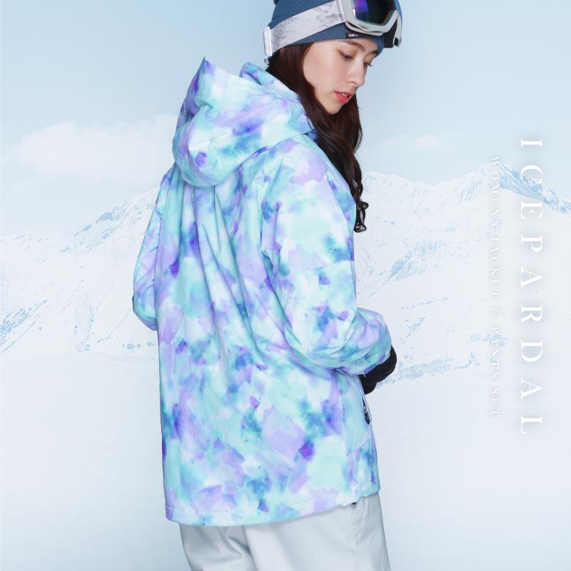 ICEPARDAL スキーウェア レディース 上下セット ストレッチ ICEPARDAL スキーウェア レディース 上下セット ストレッチ