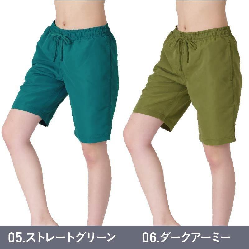 サーフパンツ レディース ロング丈 ボードショーツ ロングサーフパンツ 水陸両用 水着 体型カバー 紫外線対策 大きいサイズ IR-7600｜oc-sports｜08