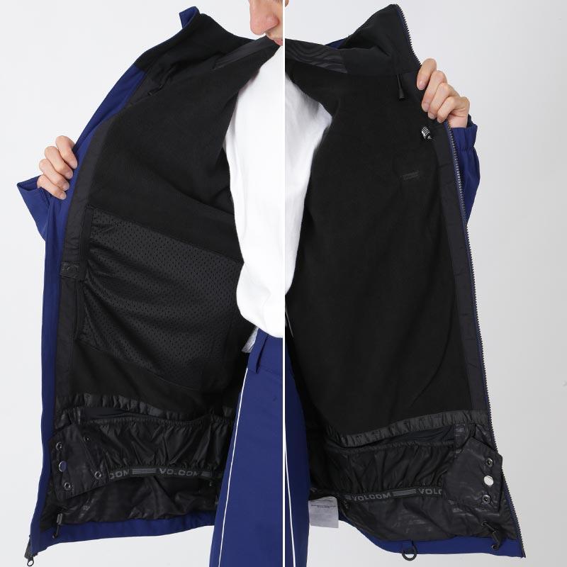 Volcom フード付きスノーボードウェア VOLCOM ボルコム スノーボードウェア ジャケット メンズ スノー