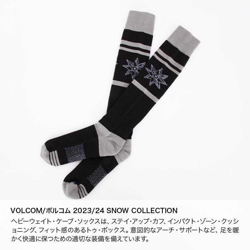 VOLCOM/ボルコム メンズ スノーソックス J6352402 靴下 スノーボード スキー ウインタースポーツ 防寒 くつした 男性用 ブランド｜oc-sports｜06