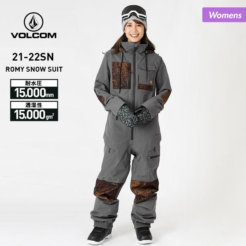 日本未発売 Volcom ボルコム レディース スノーボードウェア ワンピース つなぎ オーバーオール スノボウェア スキーウェア ウエア