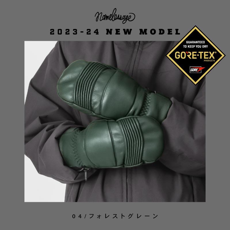 GORE-TEX ゴアテックス レザー 本革 山羊革 丈夫 スマホ対応 スノーボード グローブ ミトン レディース メンズ 防寒 手袋 AGE-34ML｜oc-sports｜10