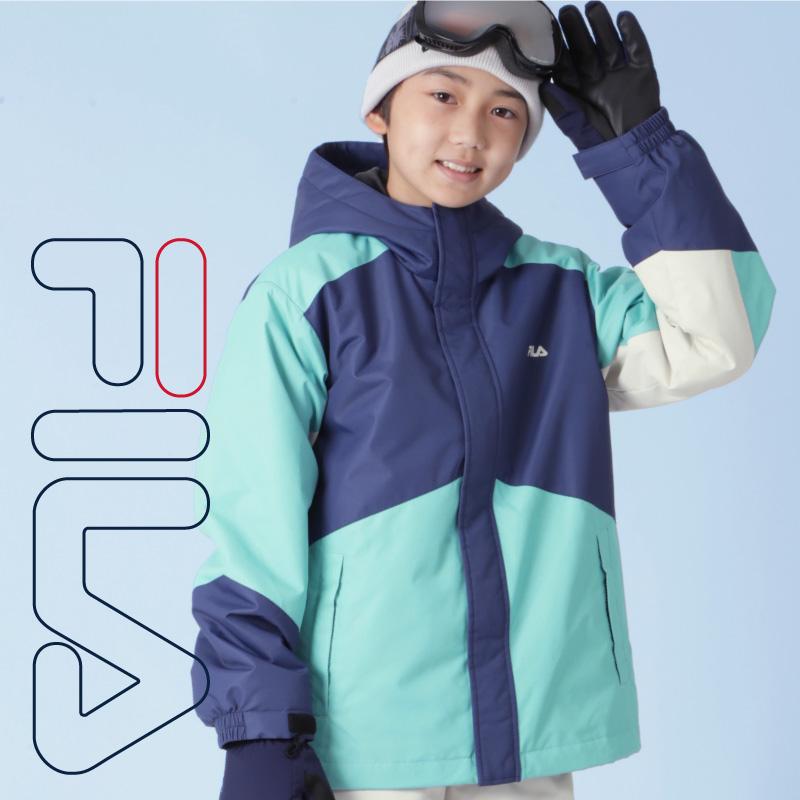 FILA スキーウェア キッズ 上下セット スノーウェア FILA スキーウェア キッズ 上下セット スノーウェア