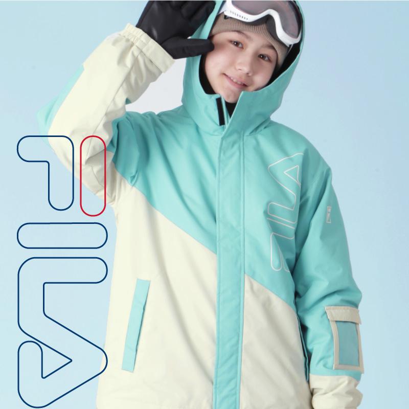 FILA スキーウェア キッズ 上下セット スノーウェア FILA スキーウェア キッズ 上下セット スノーウェア