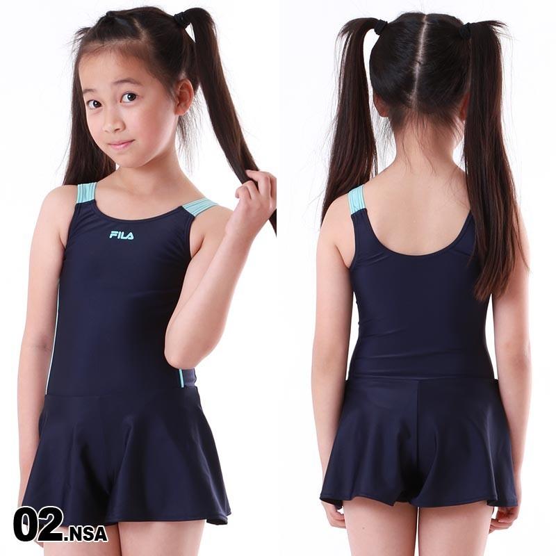 Fila フィラ キッズ タンキニ キュロパン スクール 水着 ワンピース みずぎ 水泳 スク水 124 685 Oc Sports ヤフー店 通販 Yahoo ショッピング