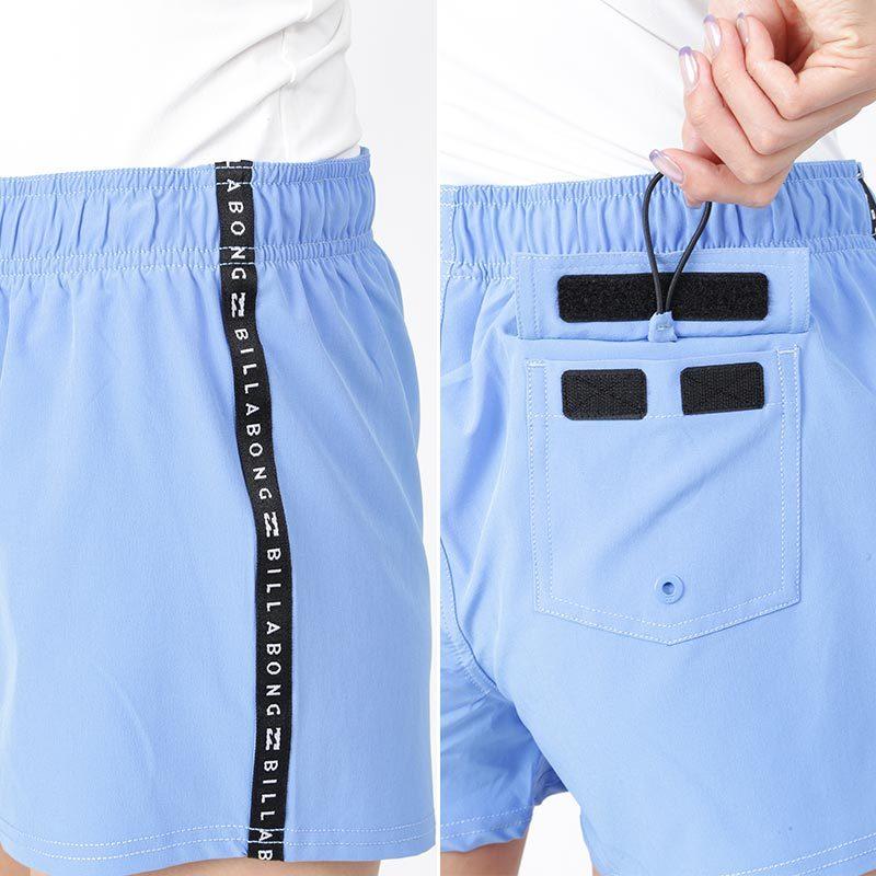 Billabong ビラボン レディース ショート丈 サーフパンツ ボードショーツ サーフショーツ サーフトランクス 水着 無地 ビーチ 海水浴 プール 013 501 当店だけの限定モデル