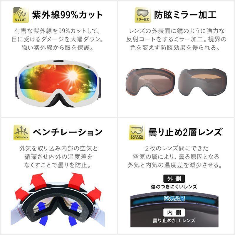 独特な店 オークリー スノーゴーグル レンズ2枚付き レンズ傷あり アクセサリー Labelians Fr