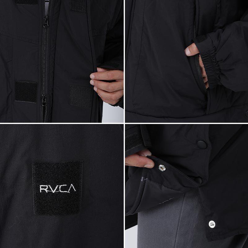 【SALE】 RVCA/ルーカ メンズ ロングジャケット アウタージャケット ロングコード 長袖 上着 フード付き 防寒 トップス BA042-763｜oc-sports｜05