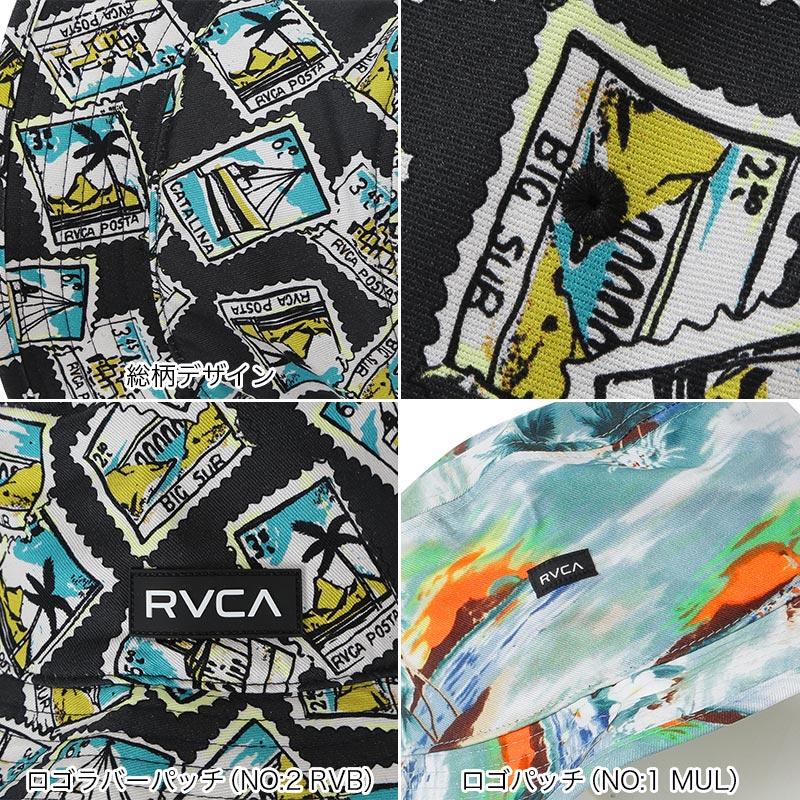 RVCA/ルーカ レディース バケットハット 帽子 チューリップハット ぼうし 紫外線対策 アウトドア トロピカル柄 サーフ 派手 BC043-902｜oc-sports｜05