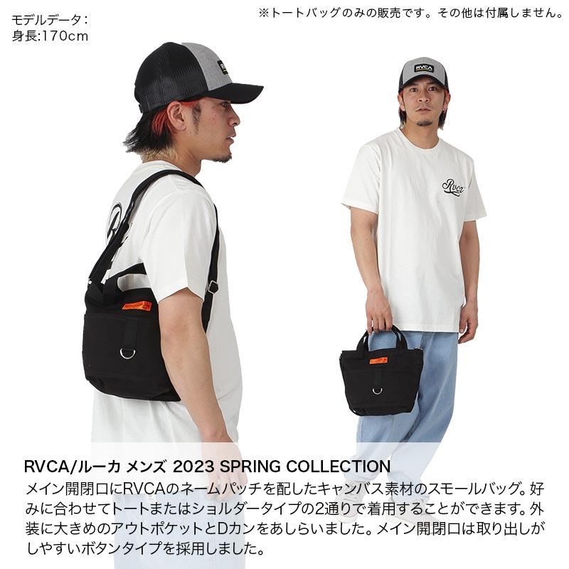 RVCA/ルーカ UNI ミニ トートバッグ ハンドバッグ ランチバッグ かばん 鞄 BD041-960｜oc-sports｜07