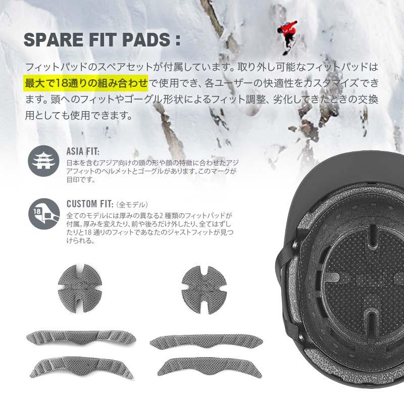 SANDBOX/サンドボックス メンズ＆レディース スノー用 ヘルメット スノーボード スキー 頭部保護 スノボ つば付き CL2-SAC｜oc-sports｜16