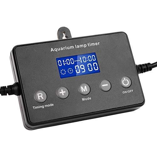 水槽照明 タイマー 水槽ライト用タイマー アクアリウムライトタイマー 時間設定 明るさ調節 日の出 日の入り 12 24v 100w以下の水槽ライトに S Ocastanet 通販 Yahoo ショッピング