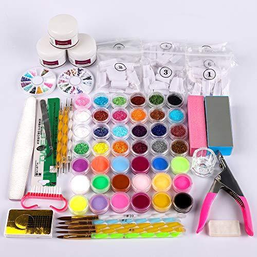 送料無料 Morovan カラーパウダー マニキュアキットネイルアート専門な裏釘コレーションセット 釘ツールパーツ組 売れ筋 Turningheadskennel Com