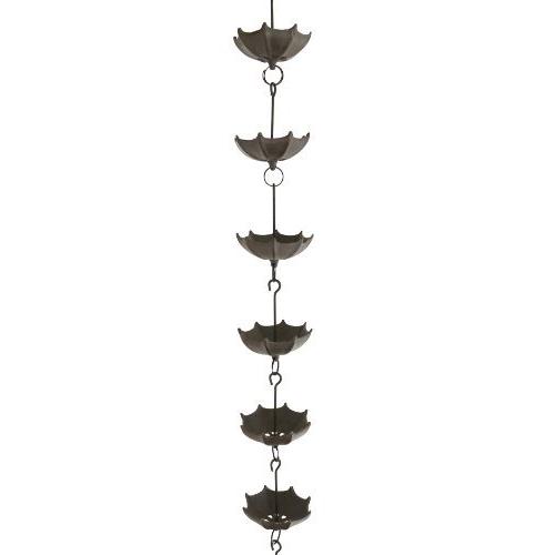 代引不可 彩か Saika アンティーク調 雨樋 あまどい レインチェーン Uumbrellax個連結 屋根にかけるフック付き Cmi 122 楽天カード分割 Turningheadskennel Com