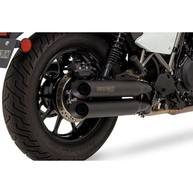 モリワキ MORIWAKI スリップオン マフラー CROSS TWIN ブラック