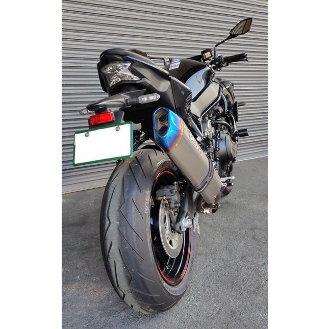 BEET（ビート） NASSERT Evolution GT スリップオンマフラー ブルー 