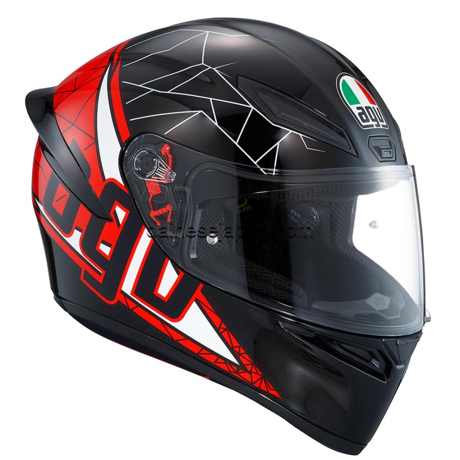 在庫有り 当日発送 エージーブイ XLサイズ AGV K1 017-SHIFT BLACK/RED 