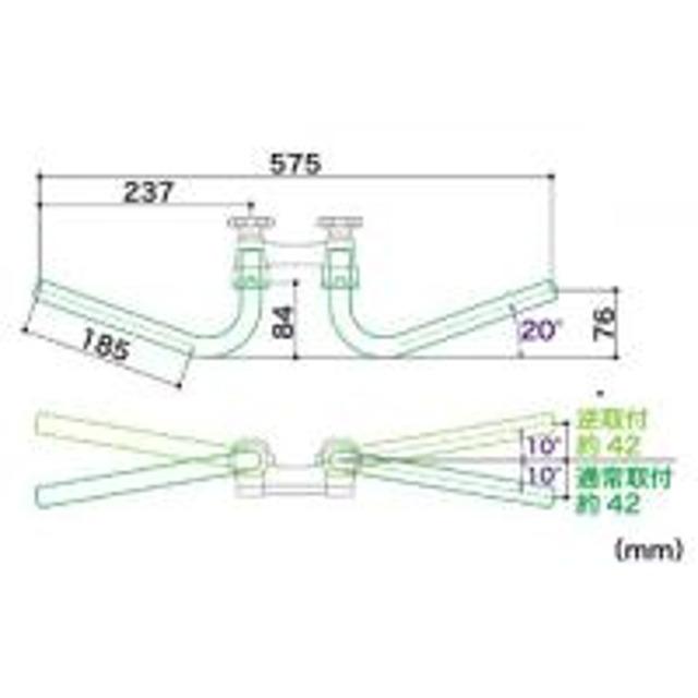 スペシャルパーツ武川 要納期確認 SP武川 SPタケガワ Zハンドルバー