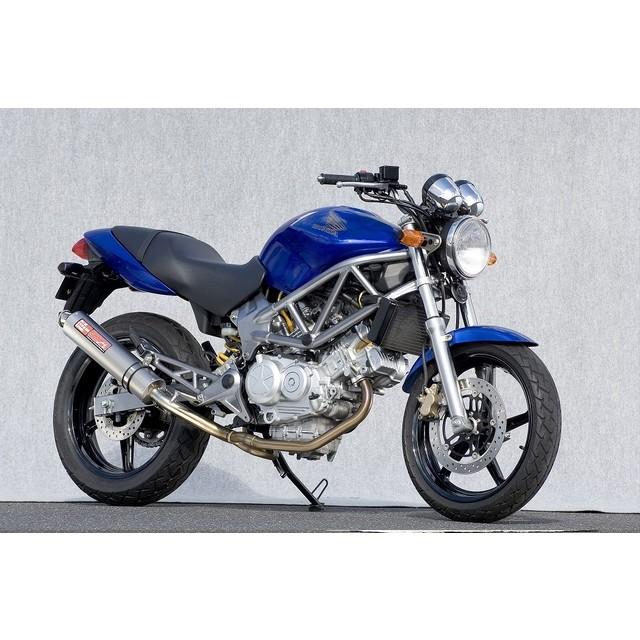 Yamamoto ヤマモトレーシング マフラー VTR250 SUS2-1 カーボン 〜2007