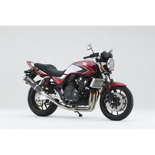 Yamamoto ヤマモトレーシング マフラー 18〜 CB400SF Revo TI4-1 UP カーボン 2018年〜 10416-11UTC_2