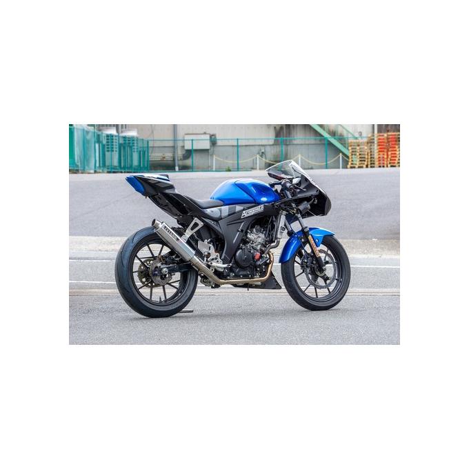 GSX-R150 SESMIC-mini Racing ステンアルミ オーヴァー オーバー OVER レーシング 13-62-04の画像