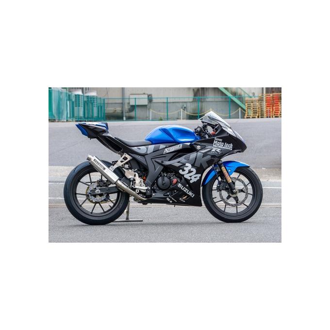 GSX-R150 SESMIC-mini Racing ステンアルミ オーヴァー オーバー OVER レーシング 13-62-04の画像