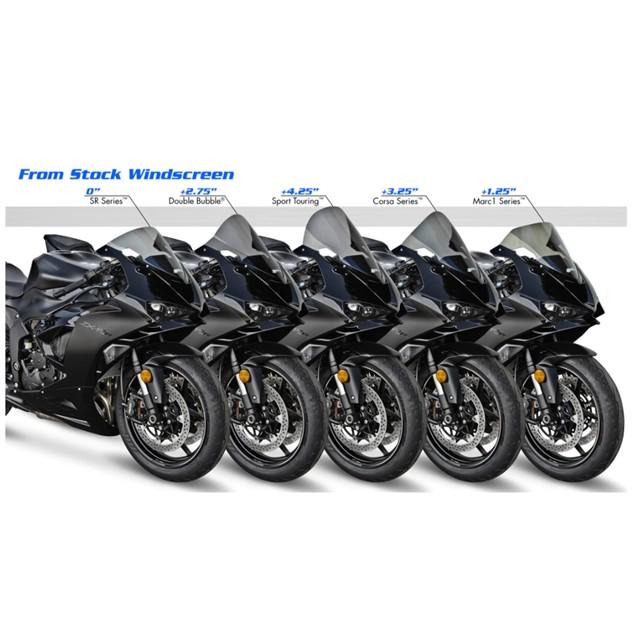 Chan専用 ZERO GRAVITY アクティブ スクリーン ダブルバブル スモーク ZX-6R 24