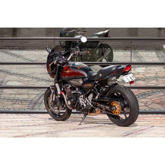 在庫有り ARCHI アーキ PMC ピーエムシー ビレット・ハニカム スプロケットカバー マットコークブラックZ900RS/CAFE 189-5394の画像