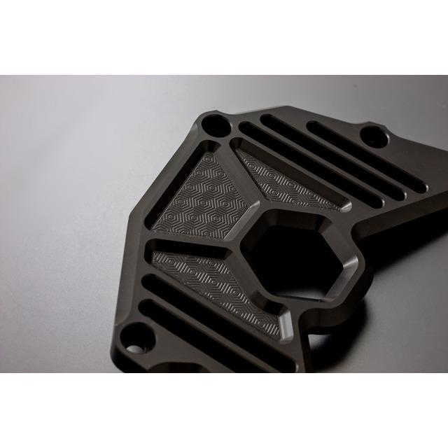 在庫有り ARCHI アーキ PMC ピーエムシー ビレット・ハニカム スプロケットカバー マットコークブラックZ900RS/CAFE 189-5394の画像