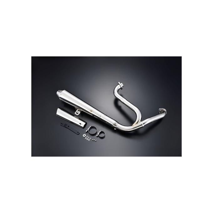 OVER RACING（オーバーレーシング） SSメガホンマフラー 2-1 サテン