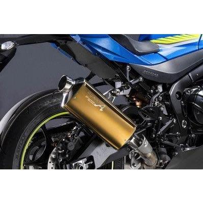 Yamamoto ヤマモトレーシング マフラー 17〜 GSX-R1000R SLIP-ON TYPE-S ゴールド 2017年〜2018年 31004-01NSGの画像