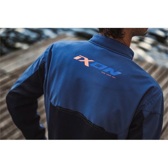 IXON（イクソン）M-NEFTA AIR A 春夏エアスルージャケット(NAVY/BRIGHT RED) サイズ:XL 100101190-3045-XL_4