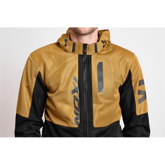 IXON - （イクソン）M-PARK AIR A 春夏フルメッシュパーカ(CAMEL/BLACK) 大きさ:XL 105101102-6033-XL