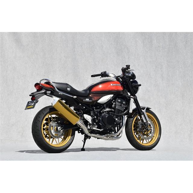 Yamamoto ヤマモトレーシング マフラー Z900RS TI4-2-1 TYPE-SA ゴールド 2022年〜 40905-21SAG_1