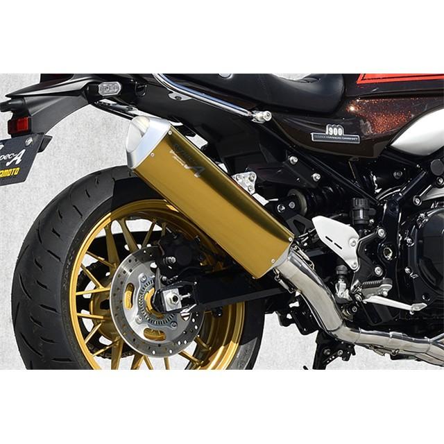Yamamoto ヤマモトレーシング マフラー Z900RS TI4-2-1 TYPE-SA ゴールド 2022年〜 40905-21SAG_3