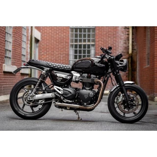 MOTONE CUSTOMS モートーン シート SPEED DIAMOND ダイヤモンドステッチ ブラック Speed Twin 1200 (19-24) MSM034_5
