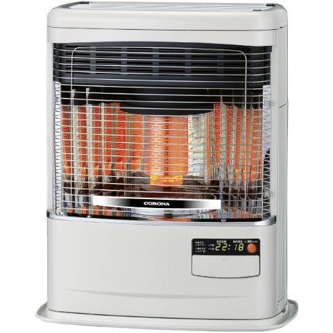 CORONA コロナ FF式石油暖房機(輻射型)ミニパル 上面開放式 木造14畳まで /コンクリート23畳まで ホワイト FF-VY5524P-W CORONA（コロナ） FF式石油暖房機(輻射型)ミニパル 上面開放式 木造14