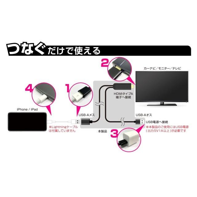 Kashimura（カシムラ） HDMI変換ケーブル IPHONE専用 KD-207