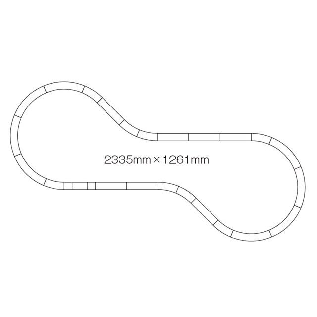 在庫有り 正規品 KATO カトー Nゲージ V11 複線線路セット(R414/381） 20-870の画像