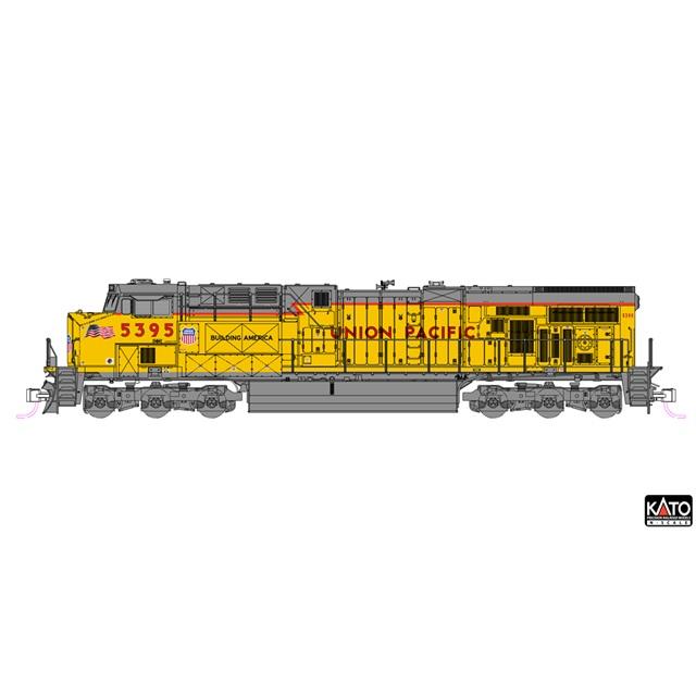 在庫有り 正規品 KATO カトー 鉄道模型 (N)GE ES44AC UP #5395 176-8965_1