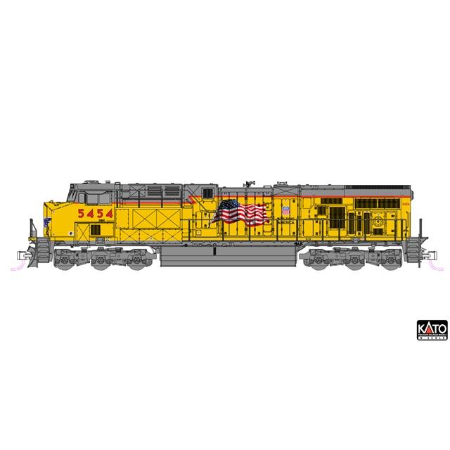 在庫有り 正規品 KATO カトー 鉄道模型 (N)GE ES44AC UP #5454 176-8966_1