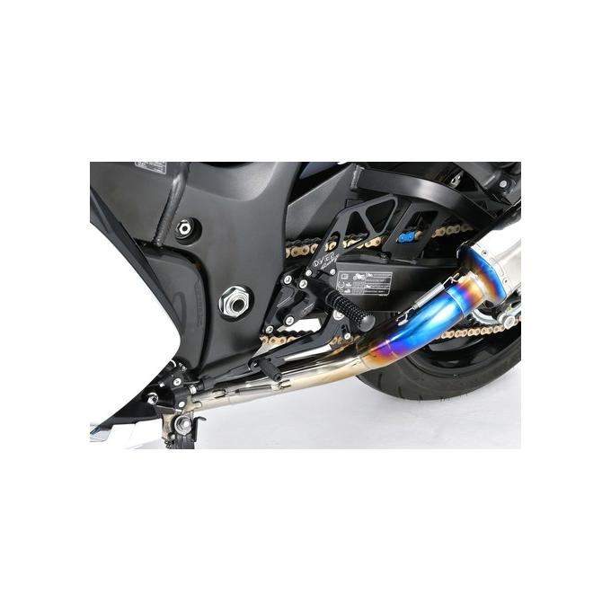 OVER RACING（オーバーレーシング） バックステップ 4P BLK HAYABUSA