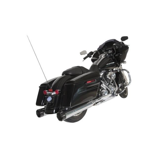 S&S Cycle エスアンドエスサイクル スリップオン トレーサー CH/BLK