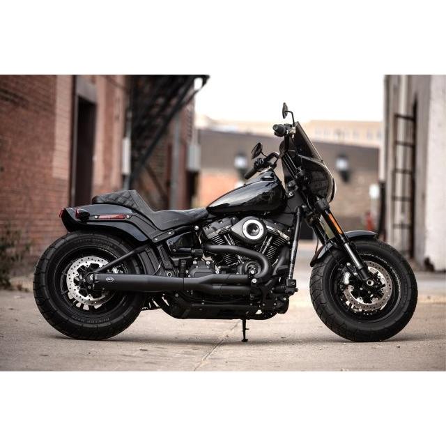 S\u0026S Cycle エスアンドエスサイクル SUPERSTREET2-1+CAT BLK M8 SOFTAIL 18-20 550-0789B