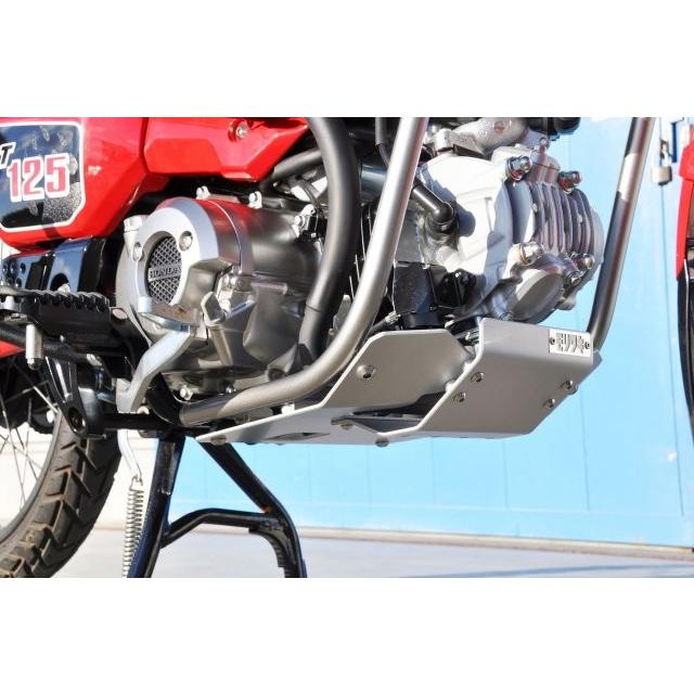 モリワキエンジニアリング MORIWAKI スキッドプレート SILVER CT125 20-22 64150-201S8-10の画像