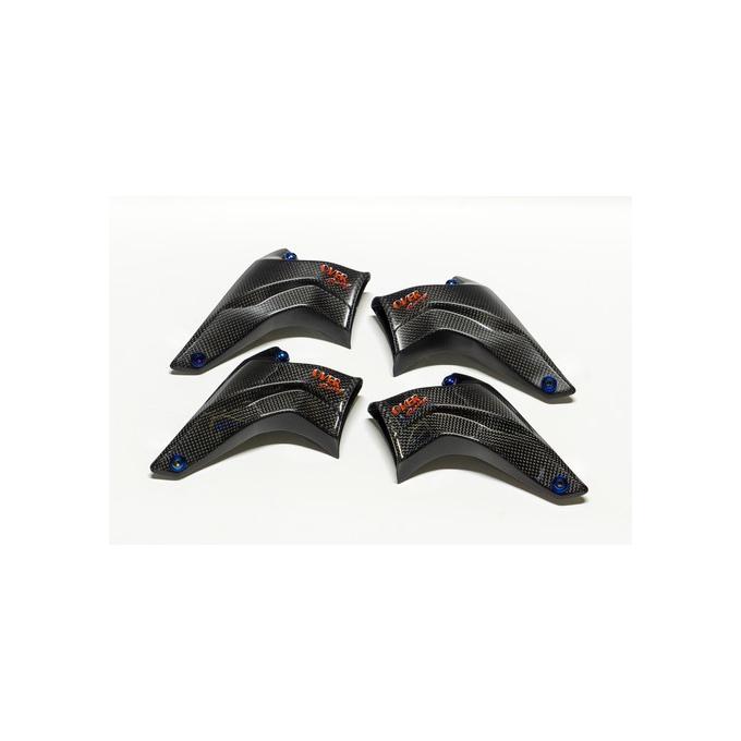 Carbon フロントキャリパーダクト Mat Brembo P108用 オーヴァー オーバー OVER レーシング 73-99-02M_1