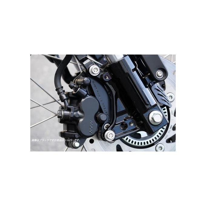 OVER RACING（オーバーレーシング） [オプション]倒立フォークキット用 OVER Racing倒立フォーク用STDキャリパーサポート BLK CT125