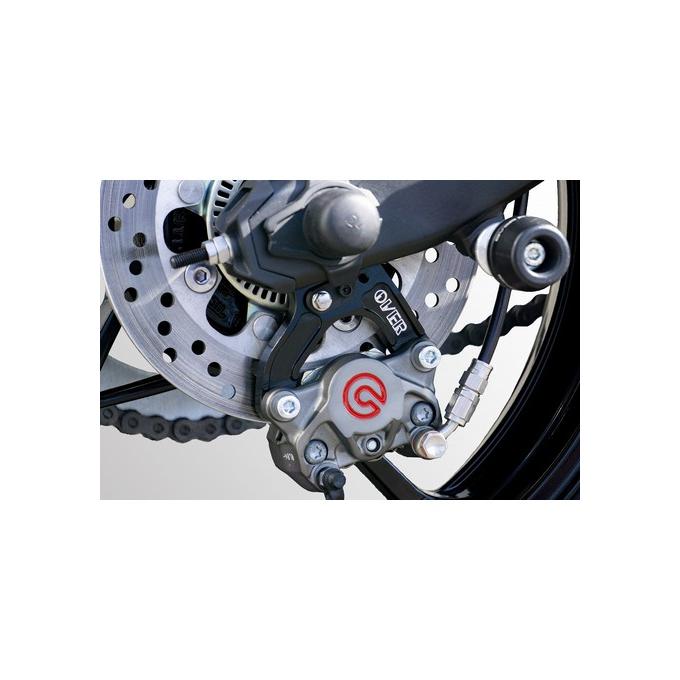 OVER RACING Rキャリパーサポート ブレンボ2P用 BLK ZX-25R/SE(20