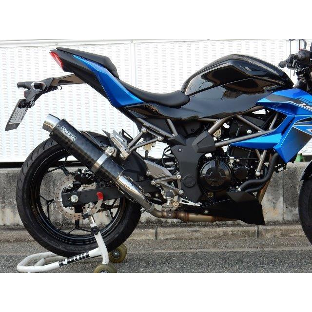 WR'S（ダブルアールズ） Z250SL スリップオンマフラー ラウンド