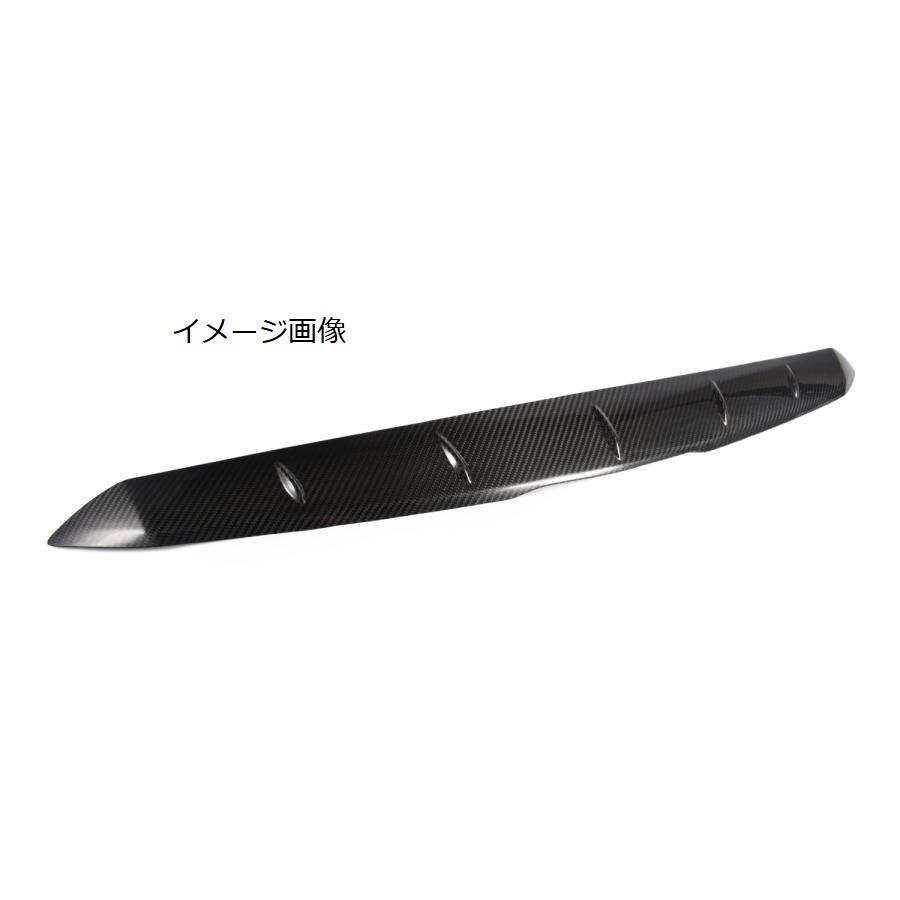 TOYOTA アルファード 30系 後期 フードトップモール ドライカーボン